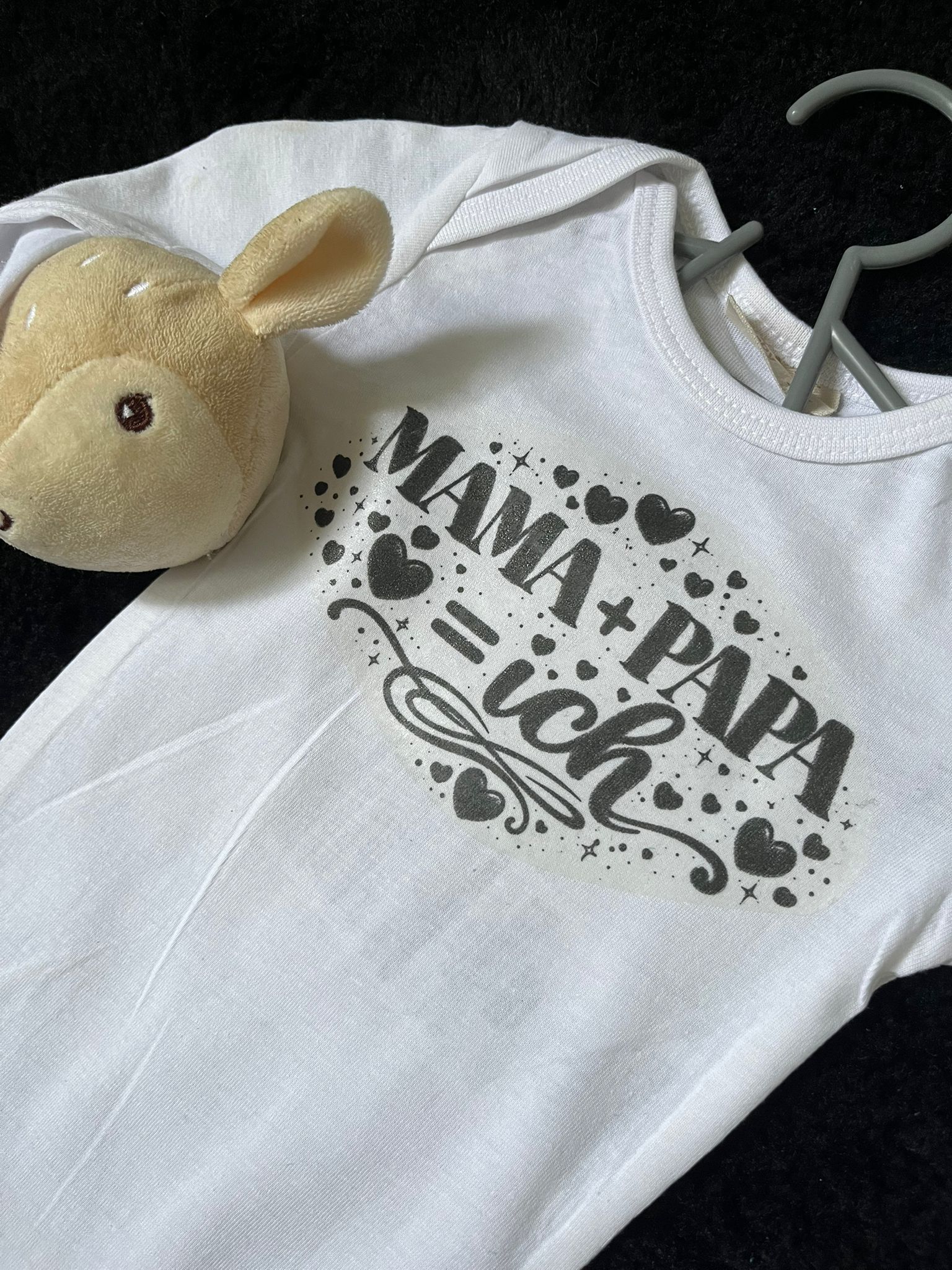 Babybody "Mama+Papa=ich"