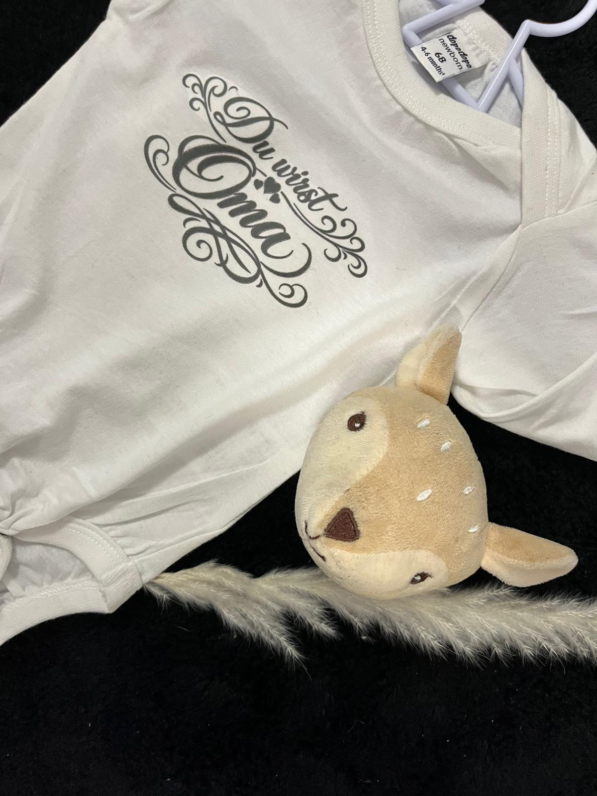 Babybody "Du wirst Oma"