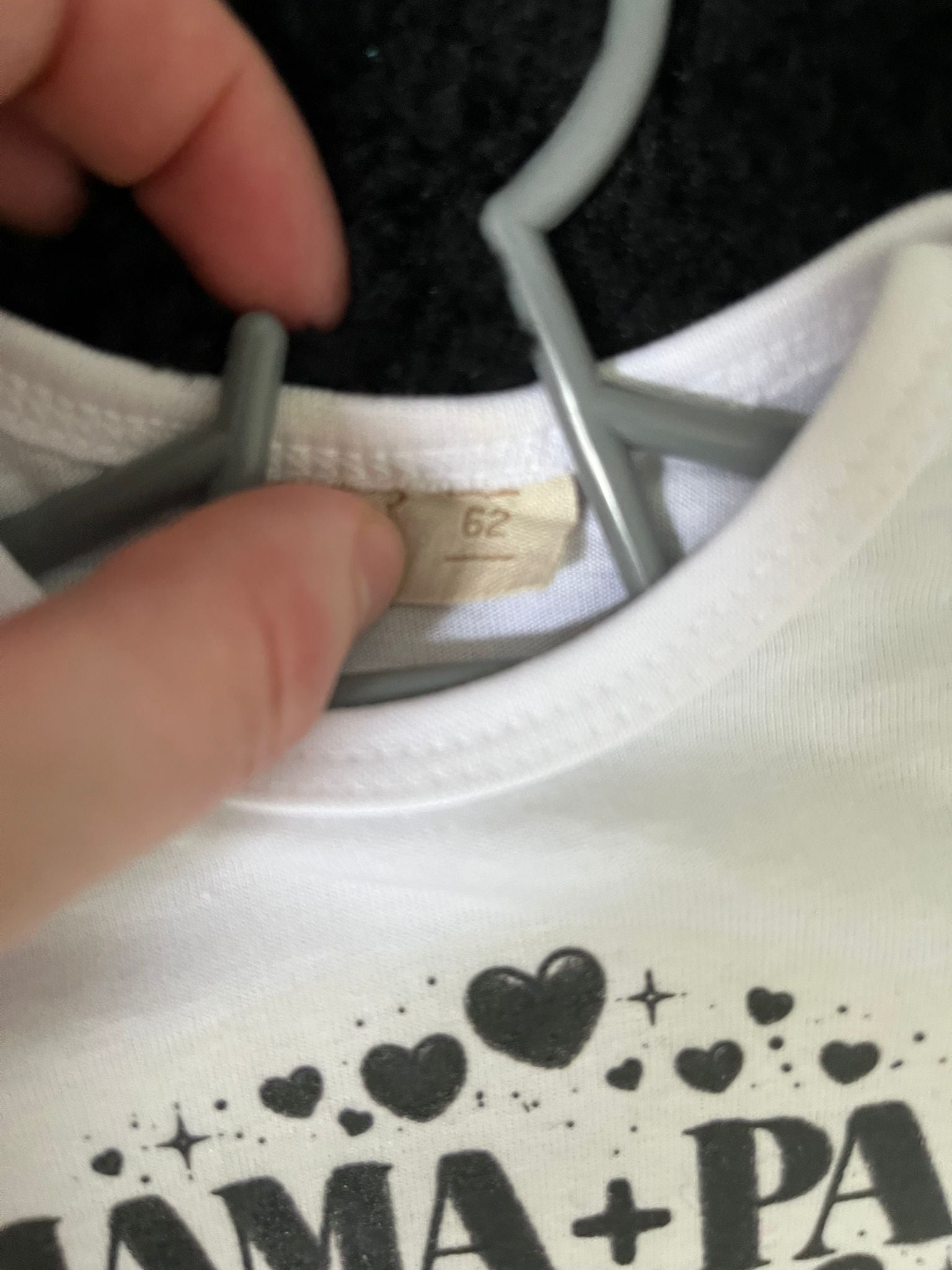 Babybody "Mama+Papa=ich"