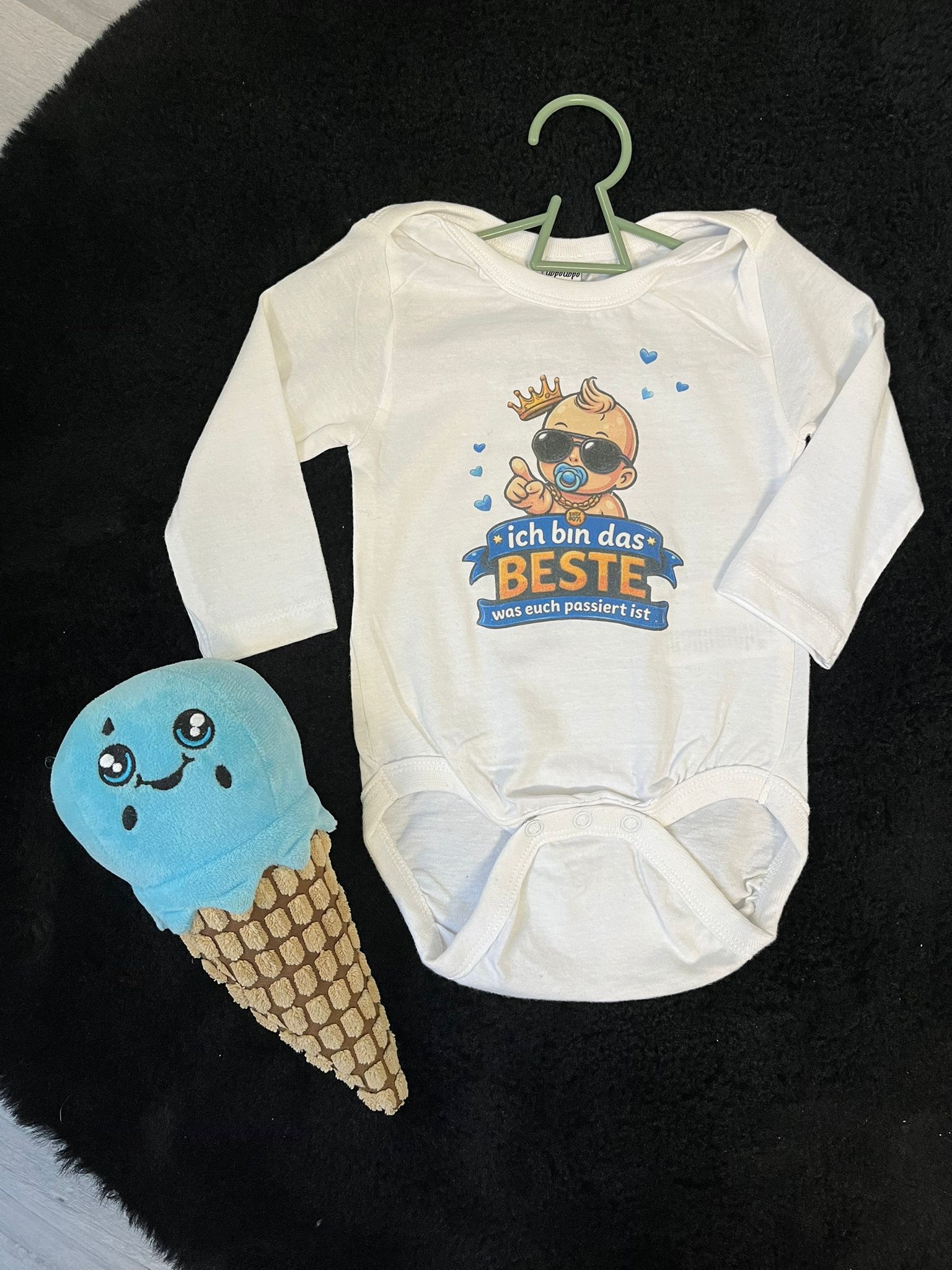 Babybody "ich bin das beste was euch passiert ist"