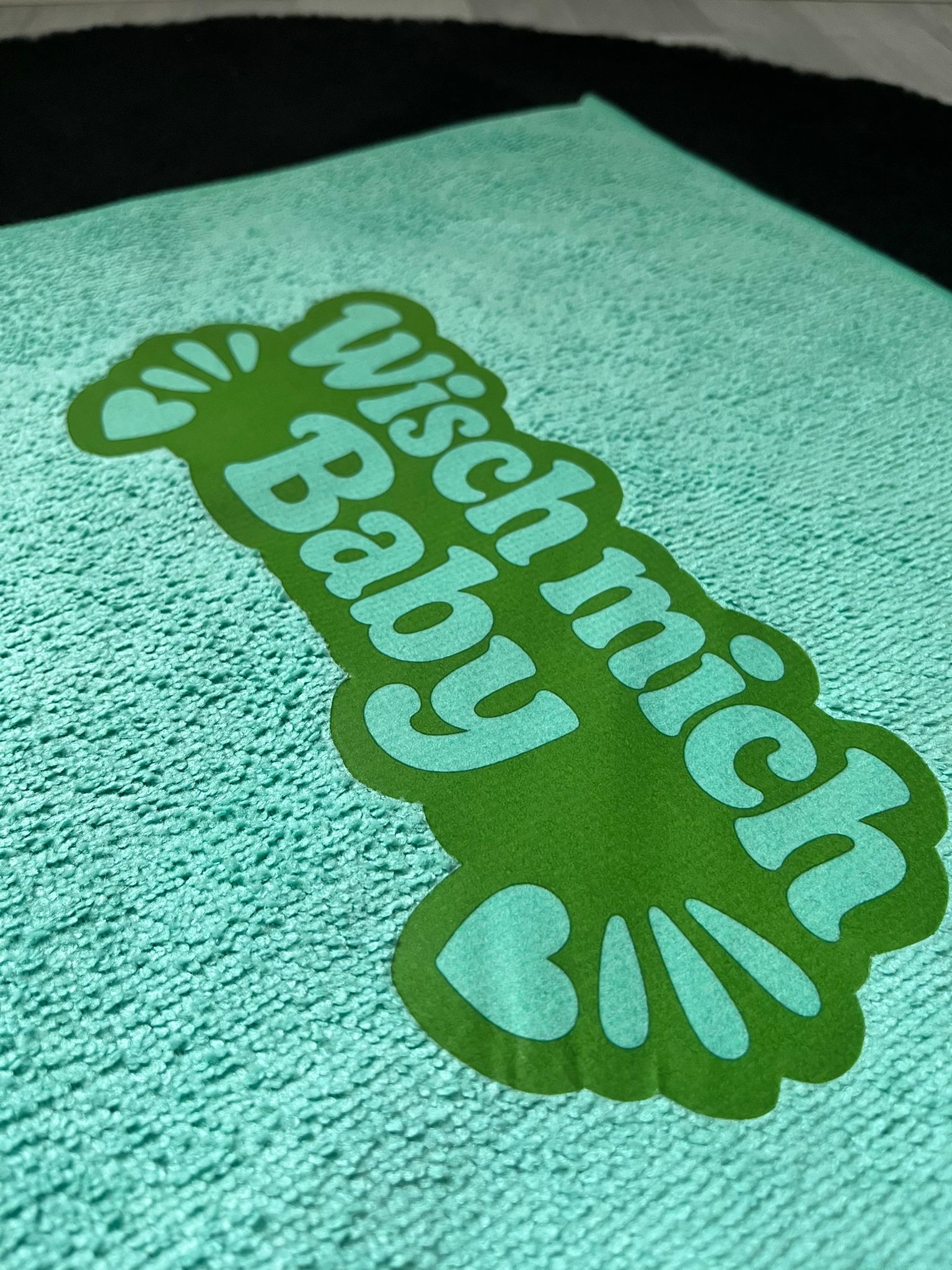 Mikrofasertuch "Wisch mich Baby"