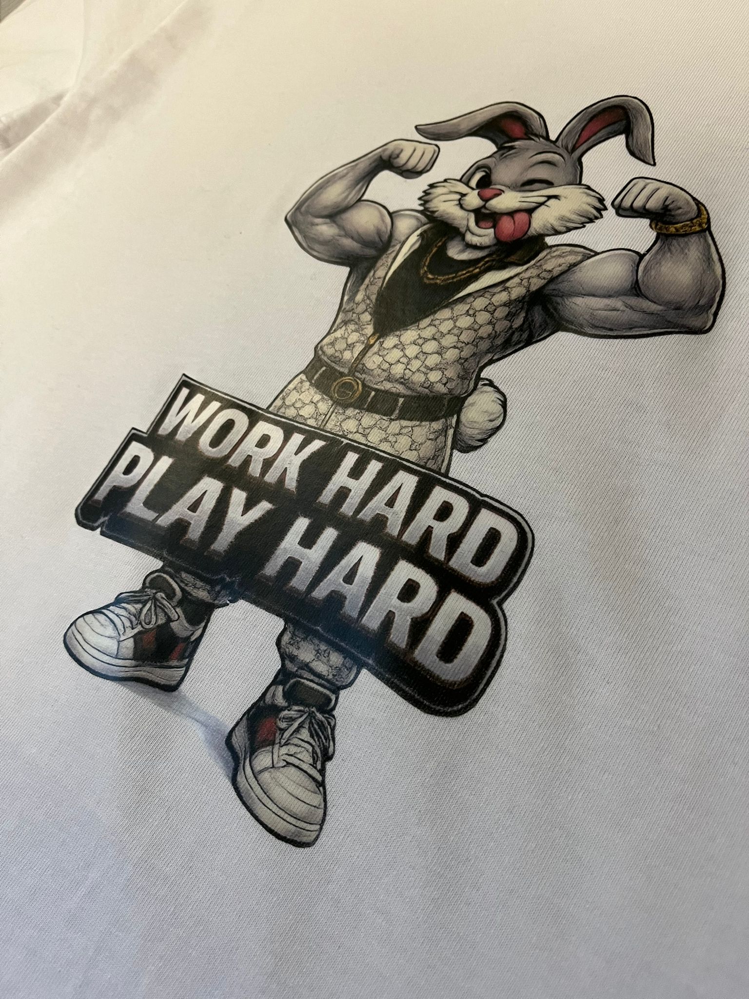 Herren T-shirt "Work Hard Play Hard"