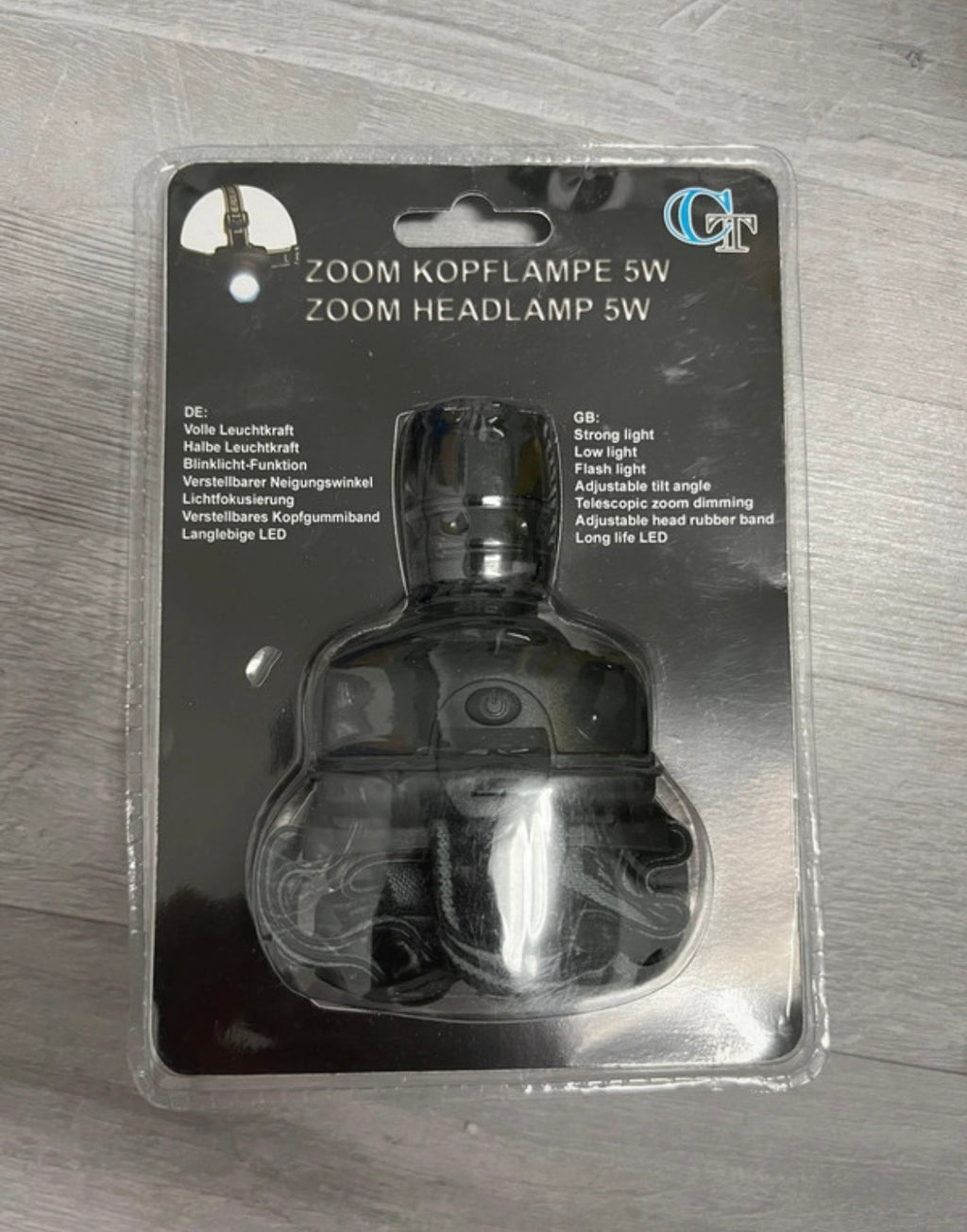 Zoom Kopflampe