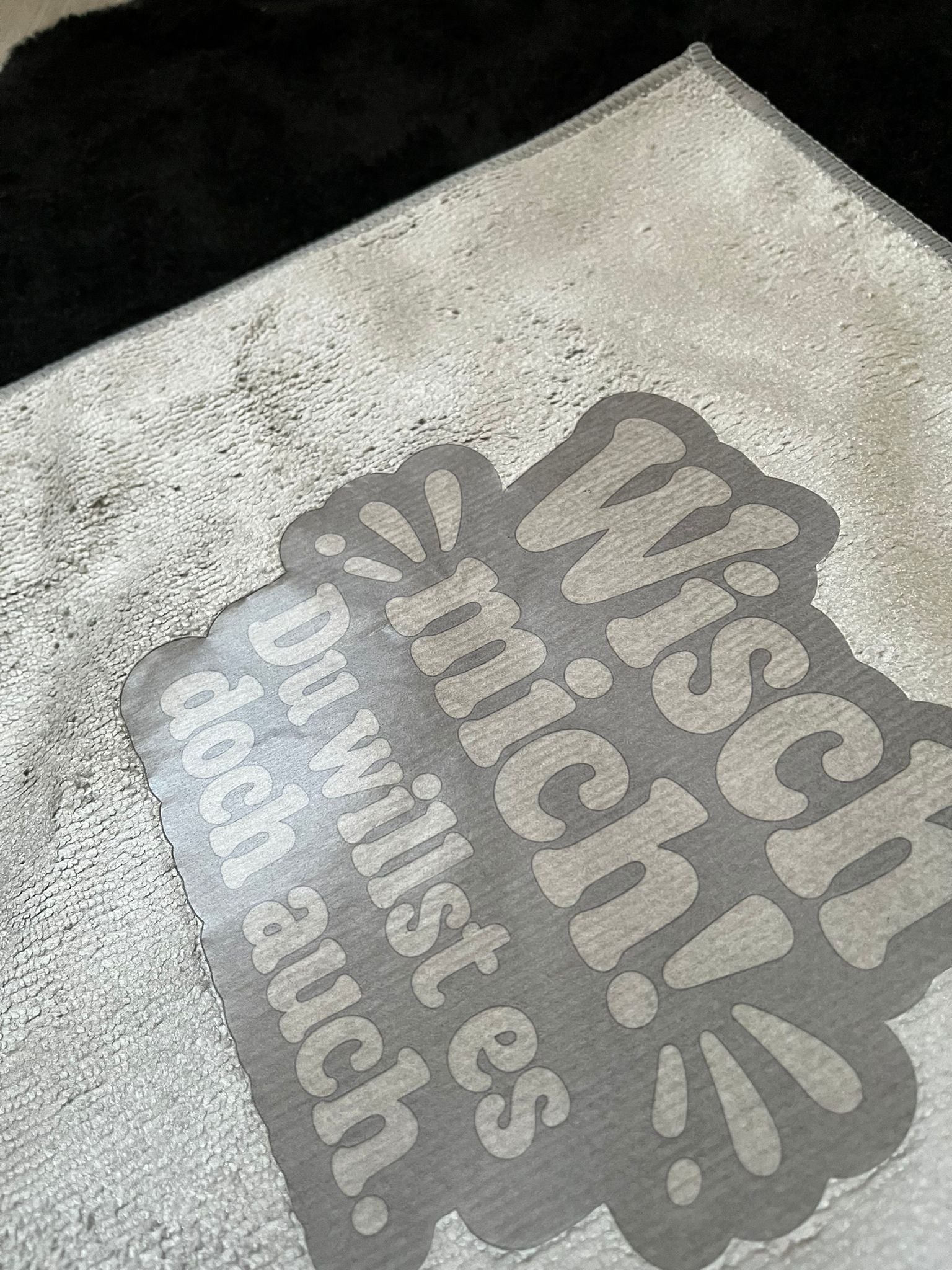 Mikrofasertuch "Wisch mich"