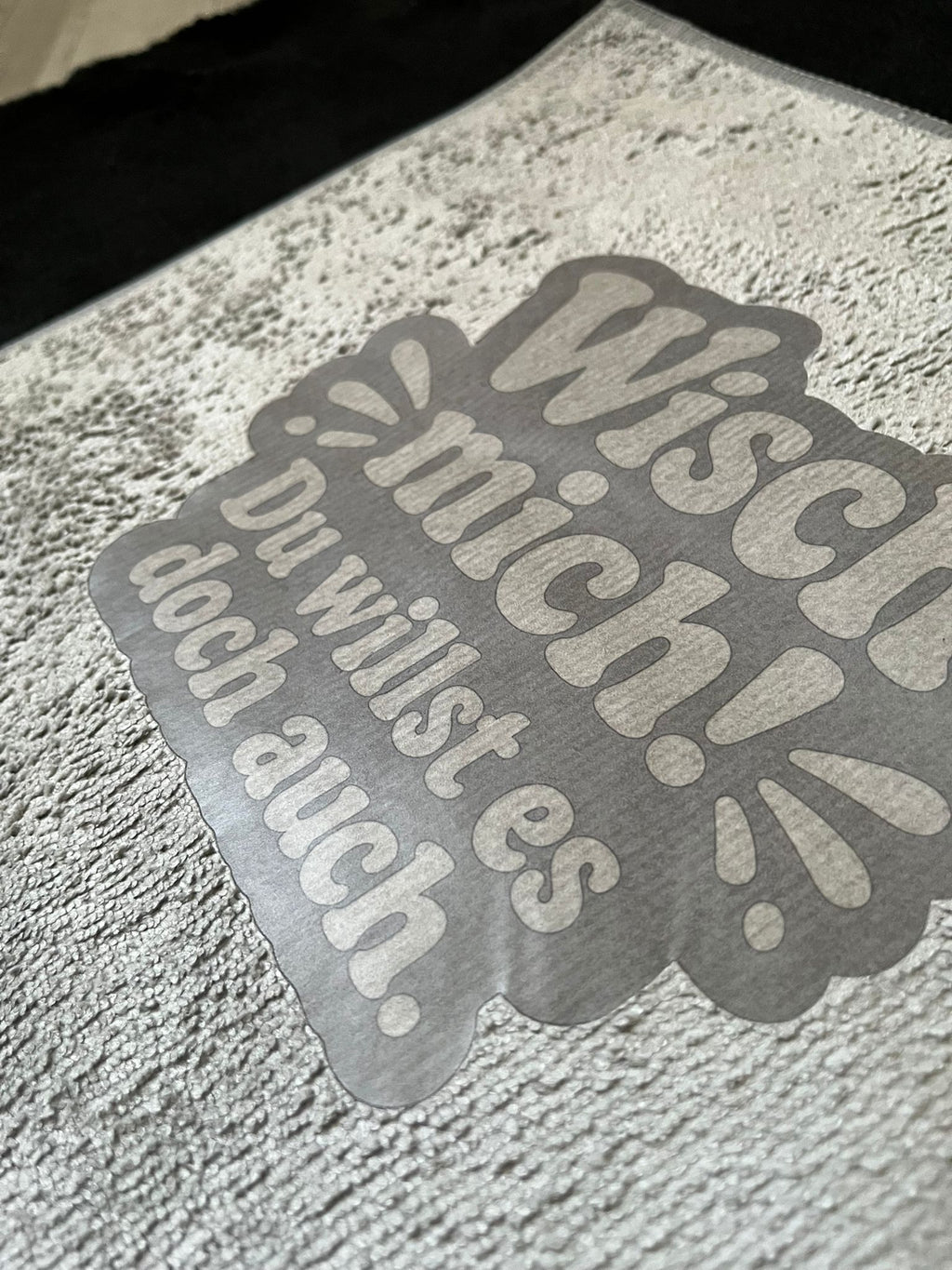 Mikrofasertuch "Wisch mich"