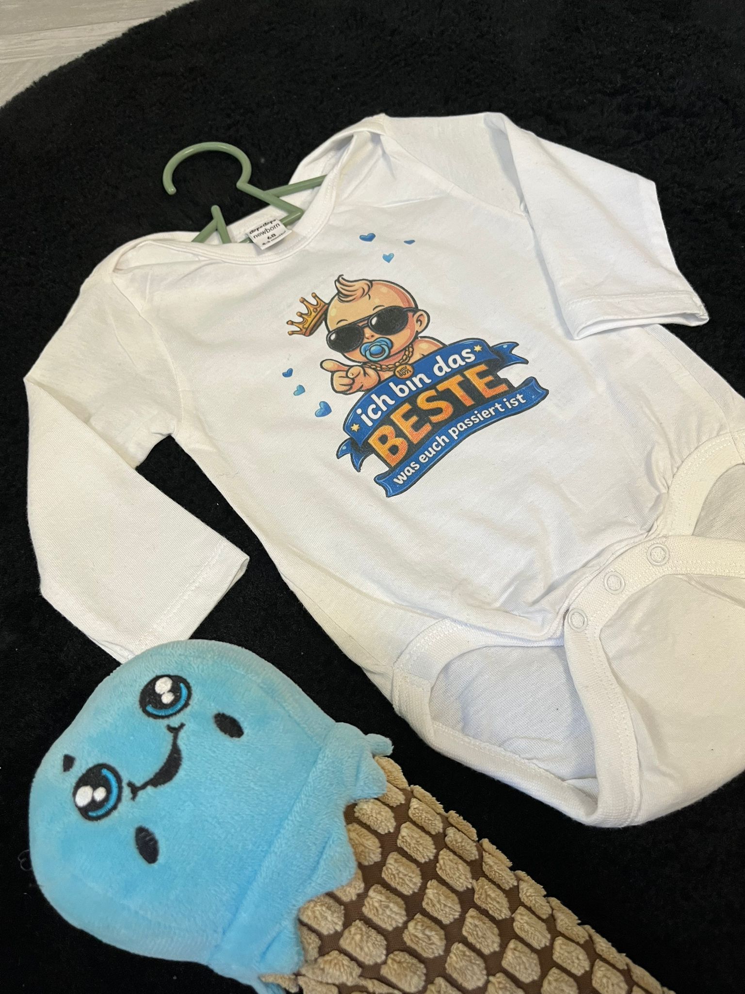 Babybody "ich bin das beste was euch passiert ist"