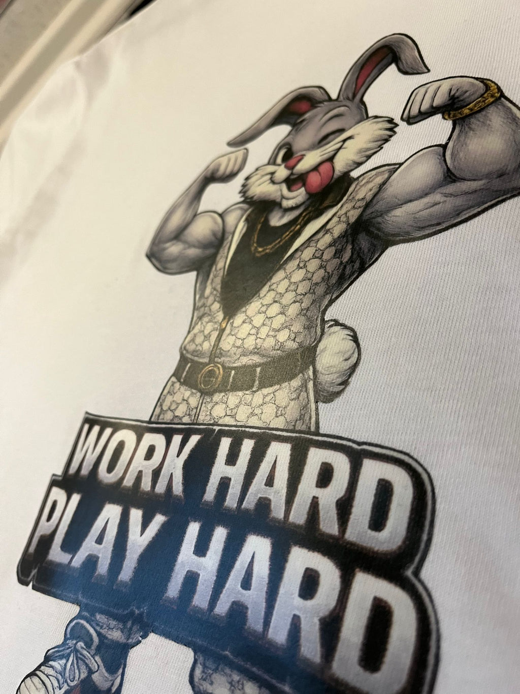 Herren T-shirt "Work Hard Play Hard"