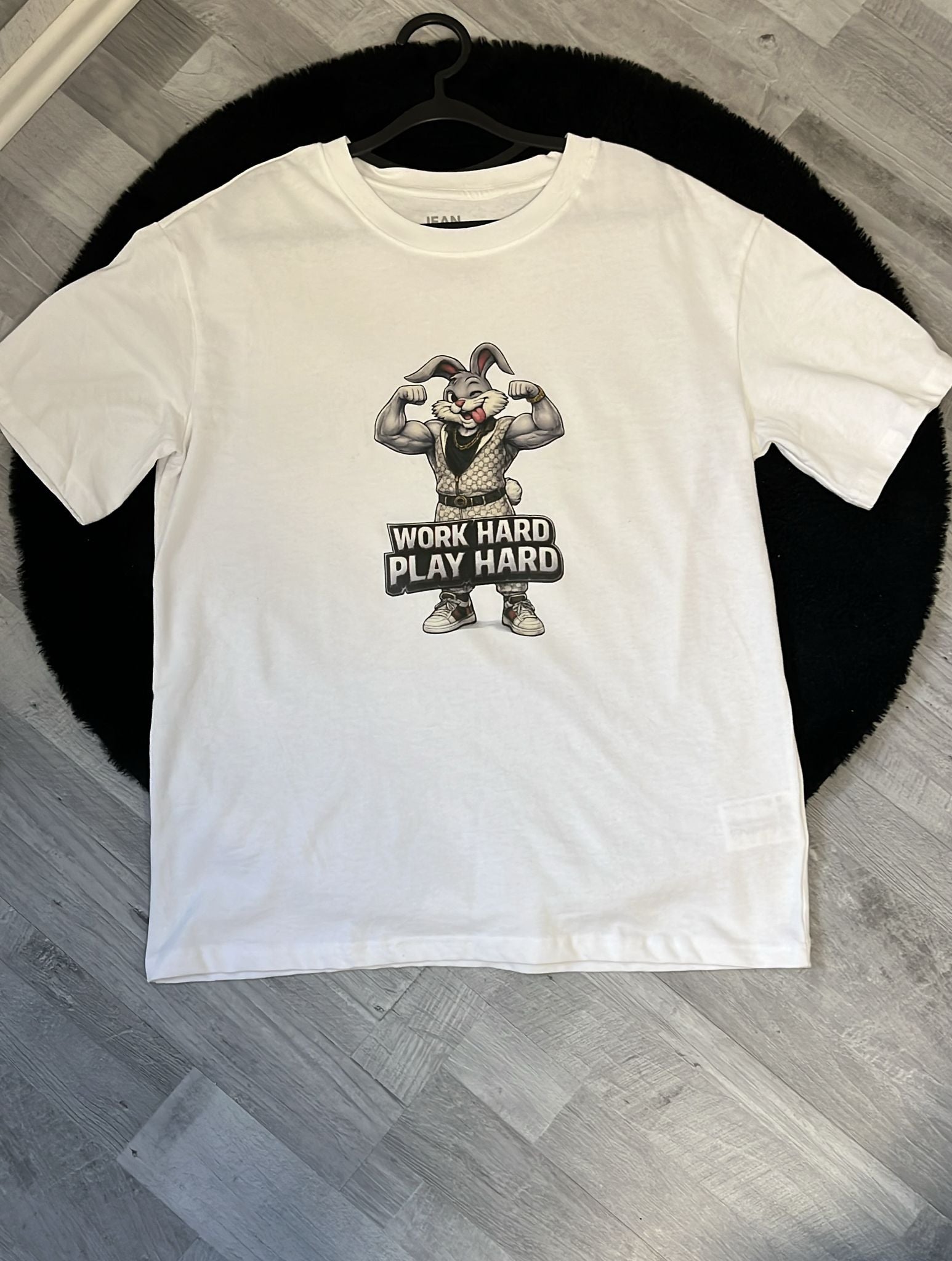 Herren T-shirt "Work Hard Play Hard"