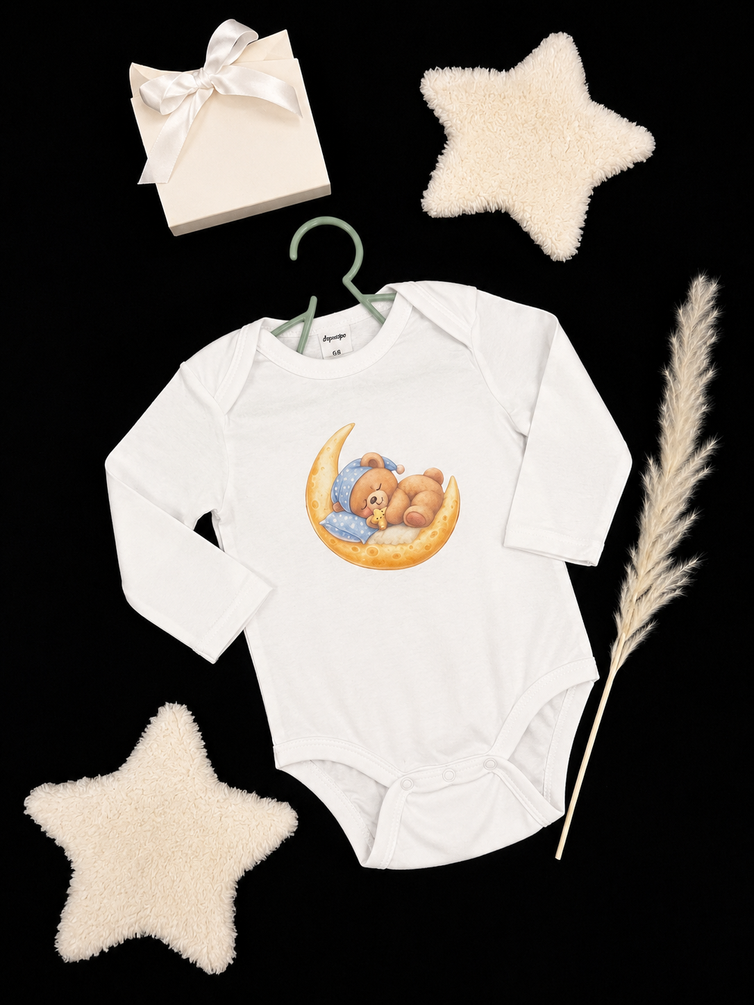 Babybody "Teddy Schläft"